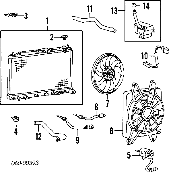 2536033011 Hyundai/Kia sensor, temperatura del refrigerante (encendido el ventilador del radiador)