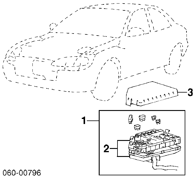 9184027A00 Hyundai/Kia caja de fusibles