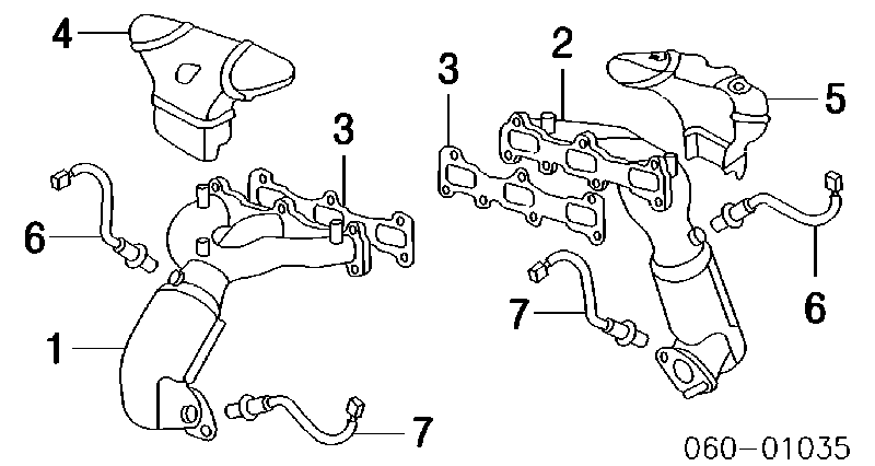 Sonda Lambda, Sensor de oxígeno antes del catalizador izquierdo para Hyundai Sonata (EU4)