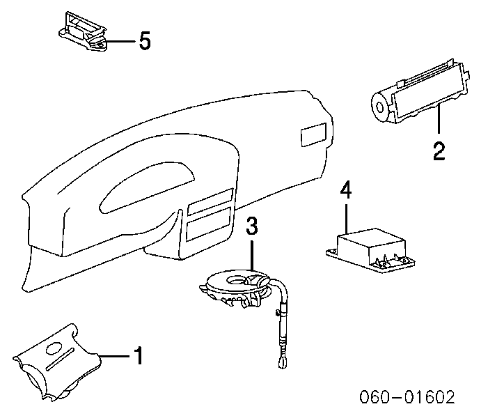 Airbag en el lado del conductor para Hyundai Sonata (EU4)