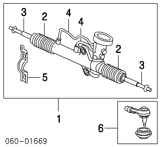 Cremallera de dirección 577002D000 REMA-PARTS