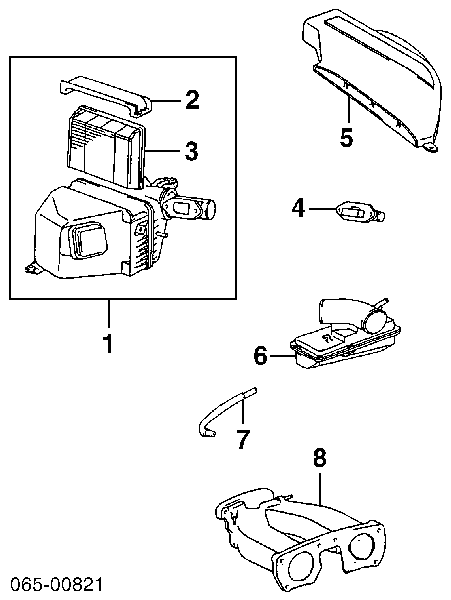 1786046141 Toyota manguito, alimentación de aire