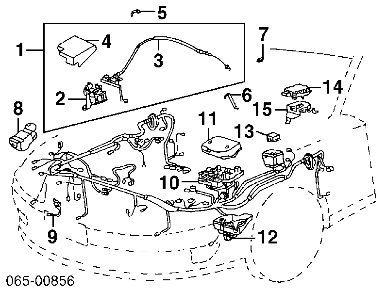 8962130020 Toyota módulo de encendido