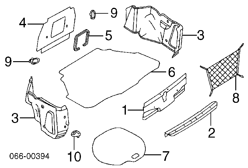 Maletero Trasero Nissan Maxima QX (A32)