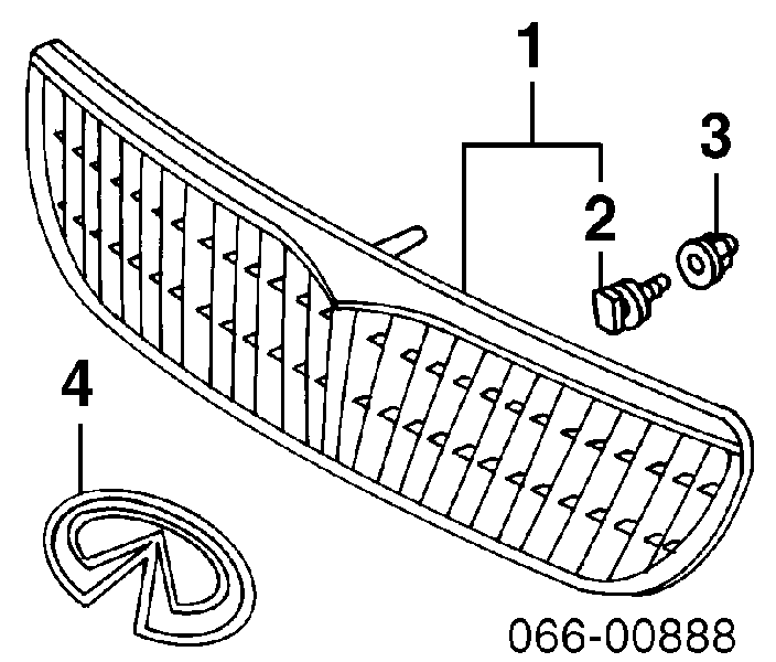 623103Y100 Nissan panal de radiador