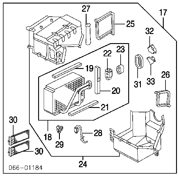 272747J160 Nissan filtro de habitáculo