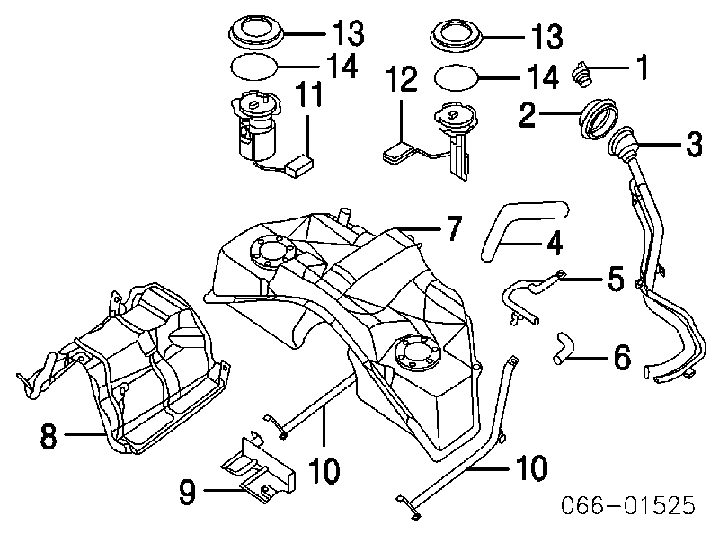 17251AR201 Nissan