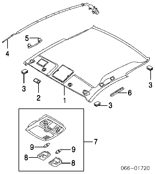 73998AA000 Nissan