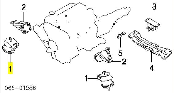 11220CG200 Nissan soporte motor delantero