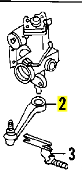 Brazo pitman STC1045 LAND ROVER