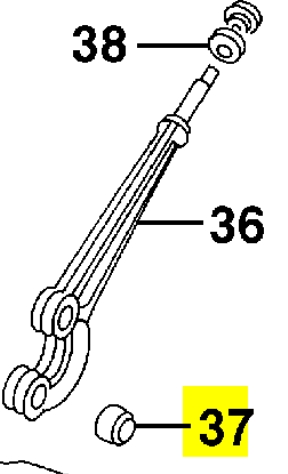 Silentblock Brazo Radial (Suspension Delantero) NTC6860 Estanfi