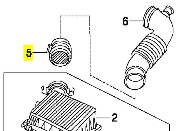 Sensor De Flujo De Aire/Medidor De Flujo (Flujo de Aire Masibo) 558069A ERA