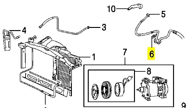 Sensor de presión de aceite de la caja de cambios K04799758AC Fiat/Alfa/Lancia