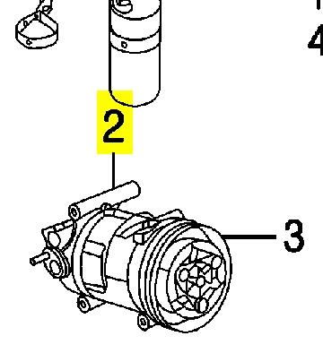 Compresor de aire acondicionado K55037466AG Fiat/Alfa/Lancia