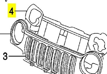 Soporte de radiador completo K55155800AC Fiat/Alfa/Lancia