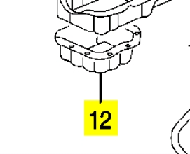 2151039511 Hyundai/Kia cárter de aceite, parte inferior