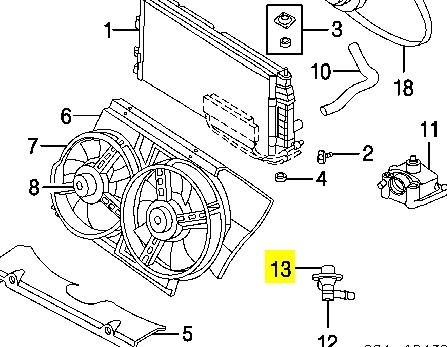 Termostato, refrigerante 725151 NRF