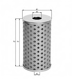 KX80D Knecht-Mahle filtro combustible