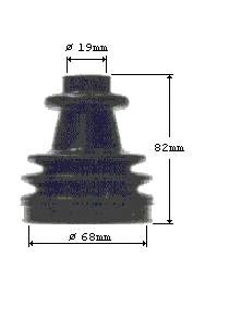 Comprar 23110 GKN-Spidan Fuelle de palier delantero exterior