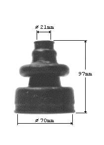 Fuelle, árbol de transmisión delantero interior 328774 Peugeot/Citroen