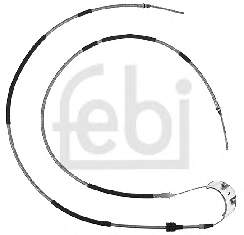 06168 Febi cable de freno de mano trasero derecho/izquierdo