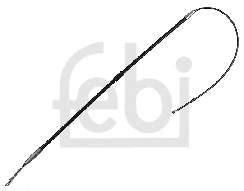Cable de freno de mano trasero derecho/izquierdo 12303 Febi