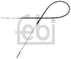 Comprar 14236 Febi Cable de freno de mano trasero derecho/izquierdo
