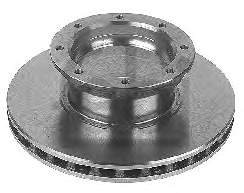 Disco de freno trasero 10935 Febi
