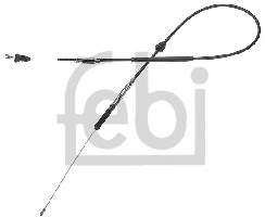 Cable de freno de mano trasero izquierdo 1987477879 Bosch