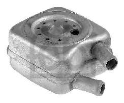 Radiador de aceite debajo del filtro Febi 14550