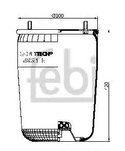 Muelle neumático, suspensión 9518147240 Wabco