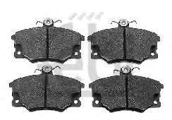 Pastillas de freno delanteras Fiat Tipo 160