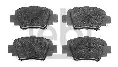 Comprar 16269 Febi Pastillas de freno traseras