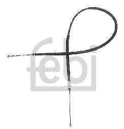 Cable de freno de mano trasero derecho 17915 Febi