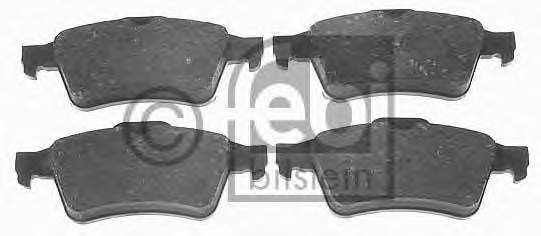 16428 Febi Pastillas freno traseras