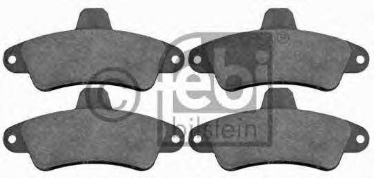 Comprar 16393 Febi Pastillas de freno traseras