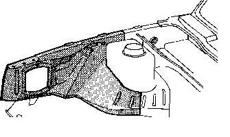 191809111 VAG arco de rueda, panel lateral, izquierdo