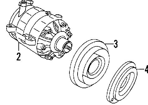 Rodillo tensor correa poli V Chrysler 3830196 precio, desde 32,78 EUR