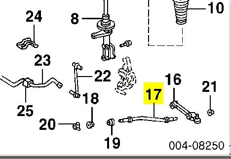 Brazo De Suspensión Inferior Delantero Izquierdo/Derecho K04782060 Fiat/Alfa/Lancia