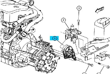 Montaje De Transmision (Montaje De Caja De Cambios) para Chrysler Voyager (RG, RS)
