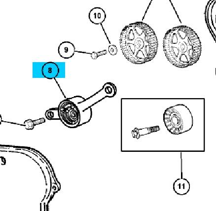 Rodillo, cadena de distribución BE926 Japan Parts