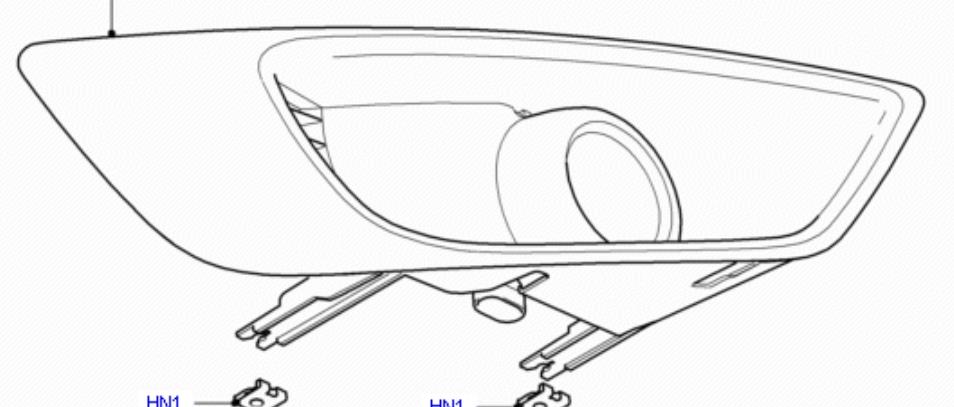 Faro antiniebla derecho 1513910 Ford