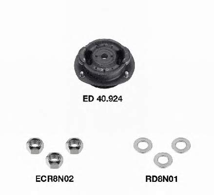 KB65101 SNR Soporte del amortiguador delantero