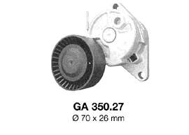 Tensor de la correa trapecial poli v SNR GA35027