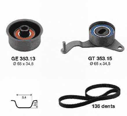 Comprar KD45305 SNR Kit de correa de distribución