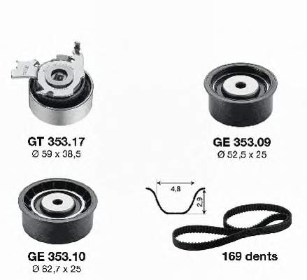 Kit distribución SNR KD45311