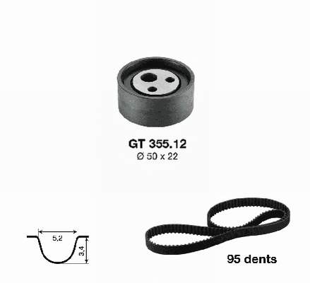 KD45505 SNR Kit correa de distribución