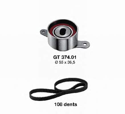 Kit de distribución KTB366 Dayco
