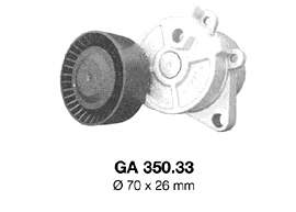 Tensor de la correa trapecial poli v SNR GA35033