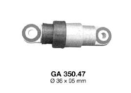 Tensor de correa, correa poli V GA35047 SNR